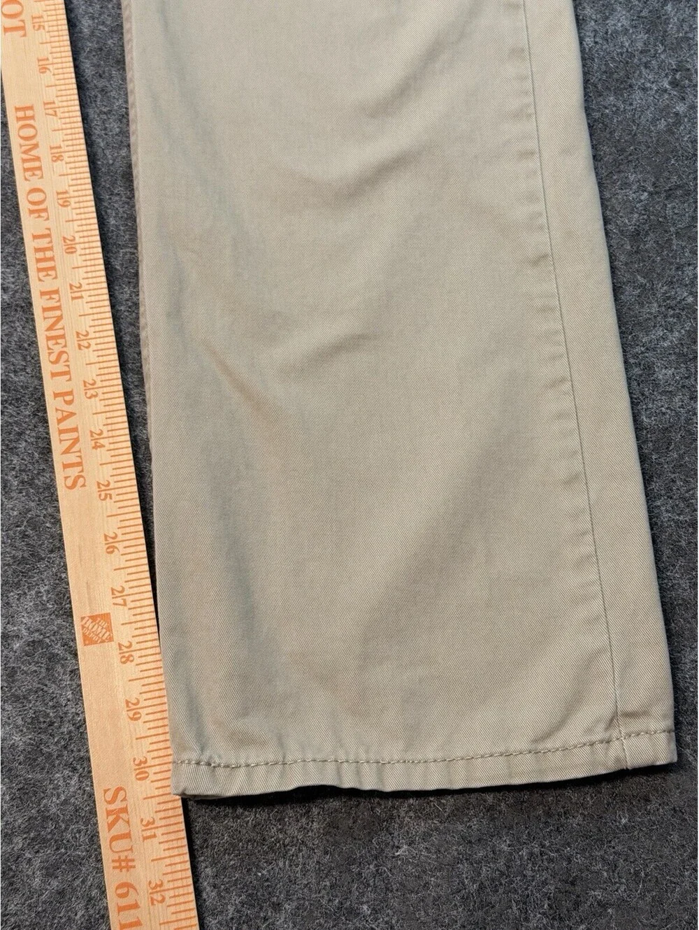 Levis 514 Straight Fit Jeans Mens 34x32 Khaki Tan 100% Cotton Casual Pants